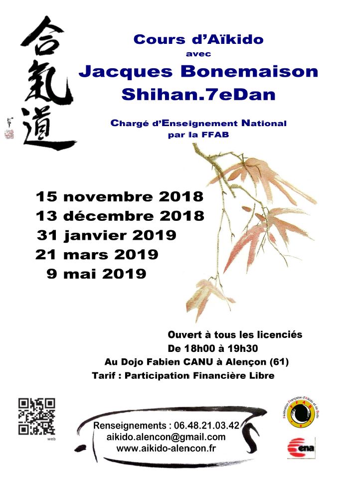 Cours bonemaison 2019