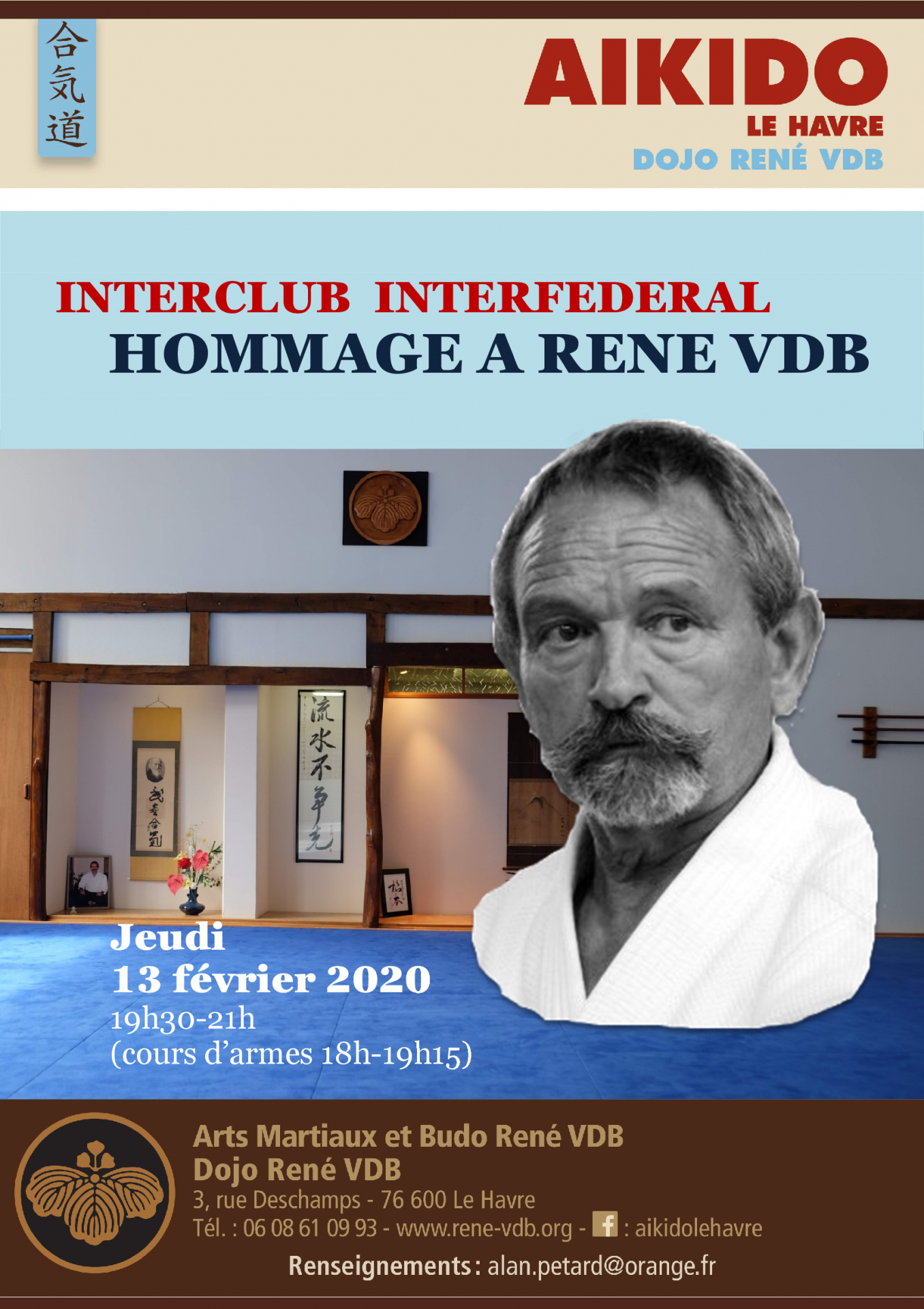 Interclub hommage vdb 2020