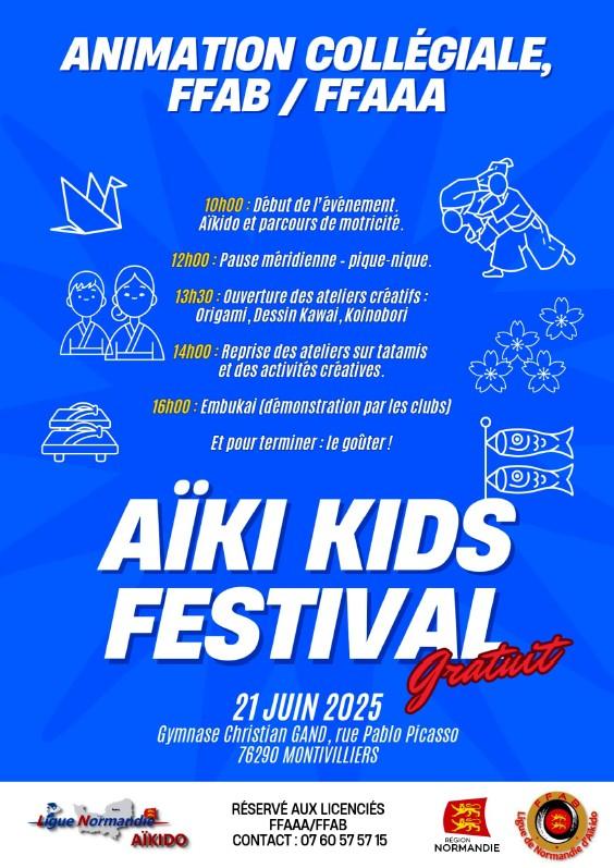 Stage aikikids montivilliers juin 2025