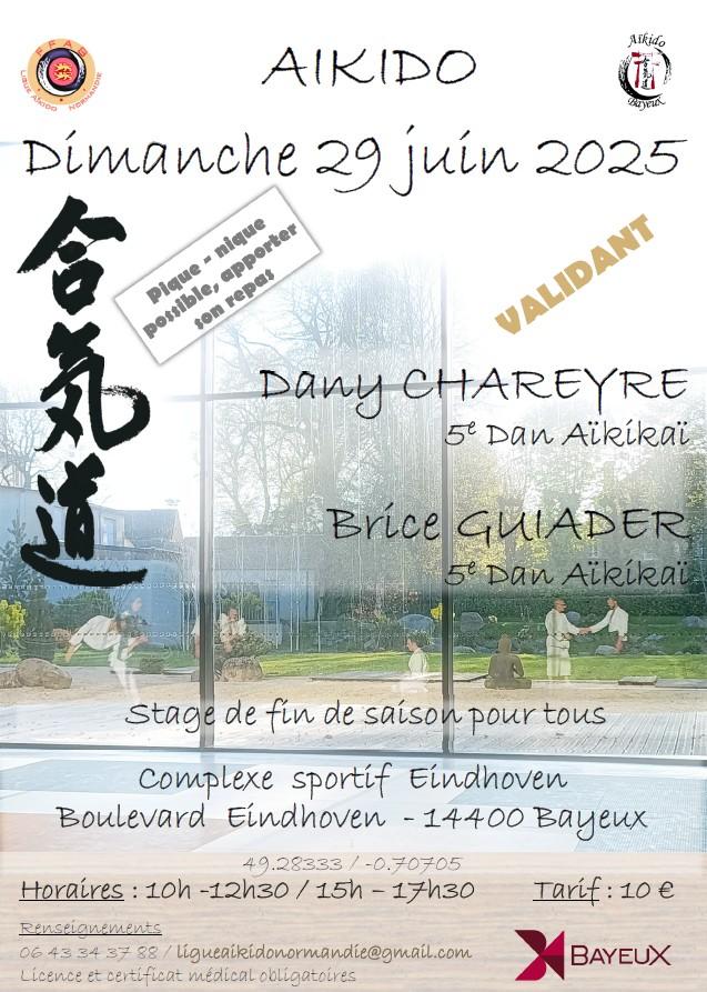 Stage dany brice bayeux juin 2025