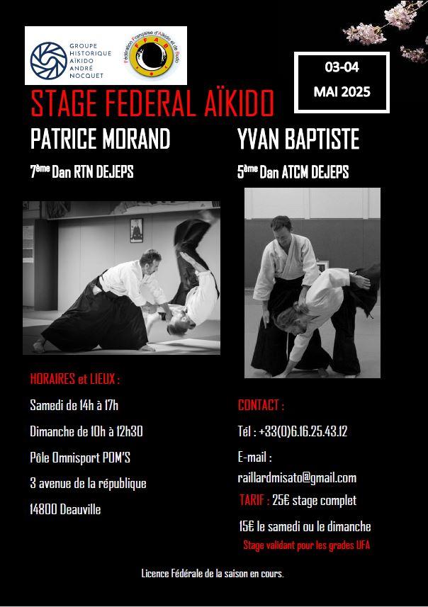 Stage deauville mai 2025