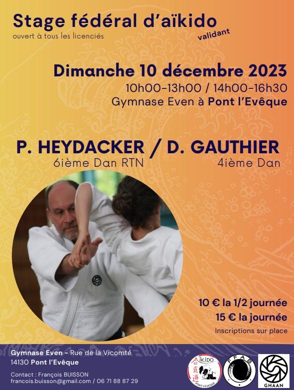 Stage ghaan pontleveque decembre 2023