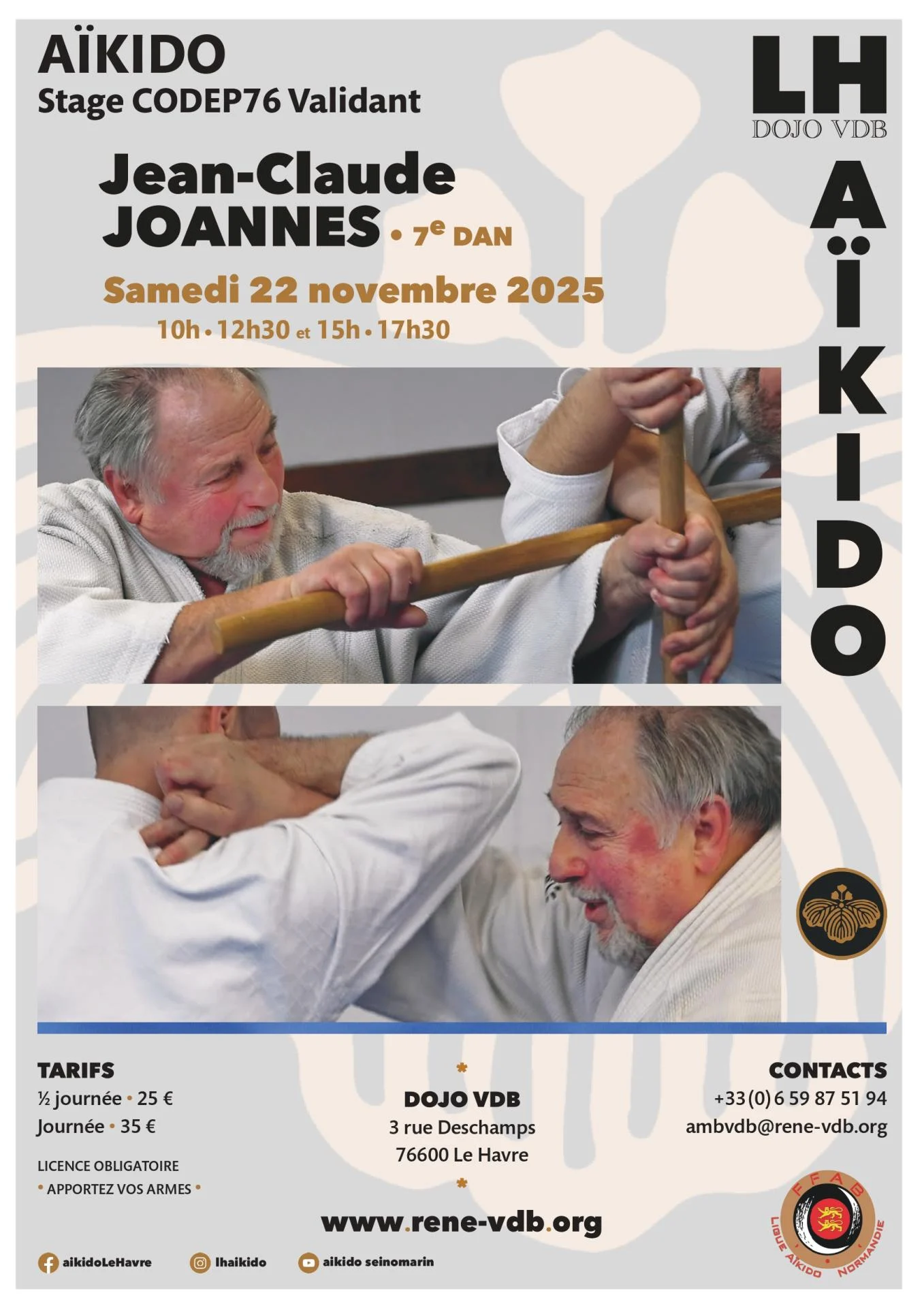 Stage joannes havre novembre 2025