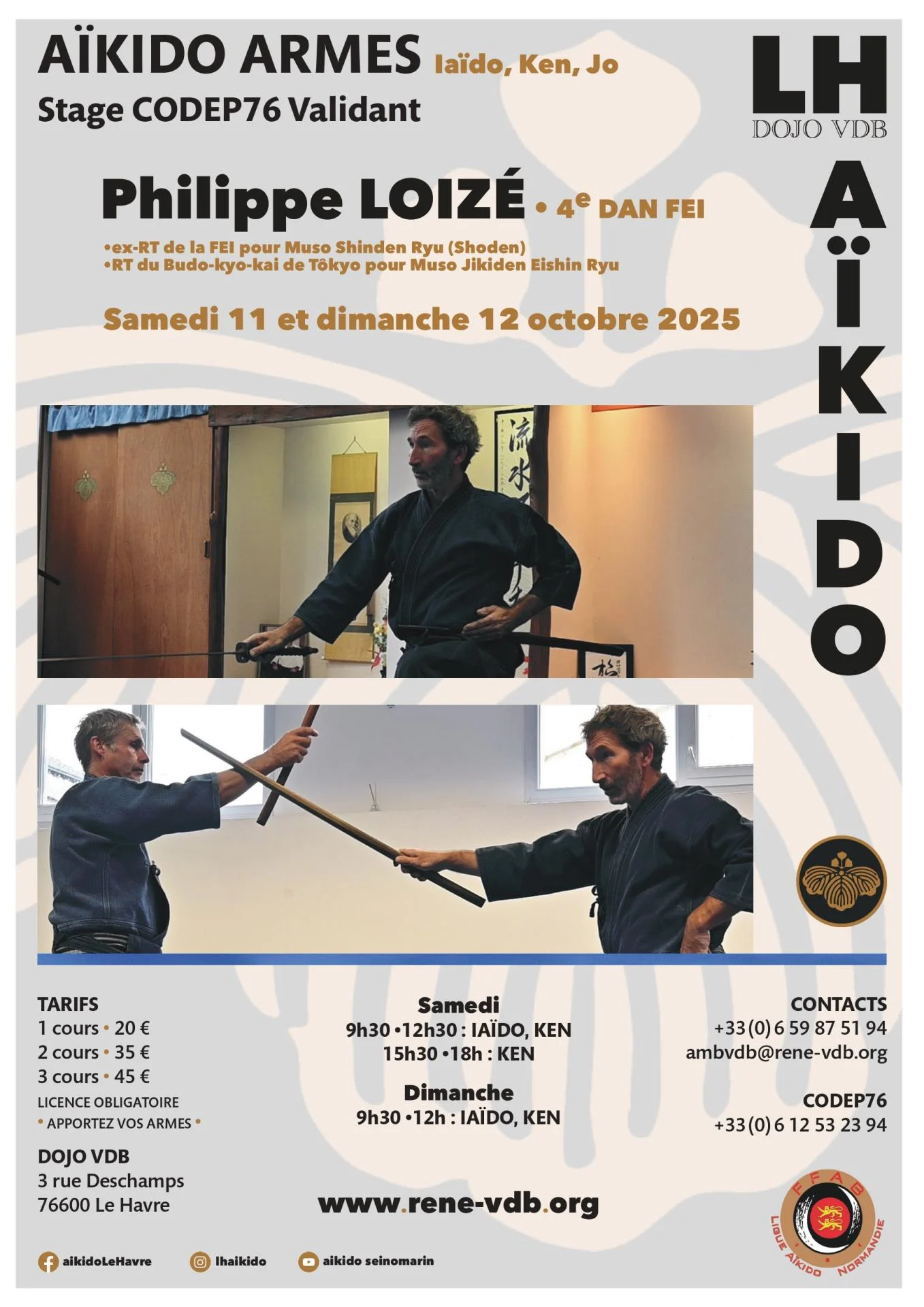 Stage loize havre octobre 2025